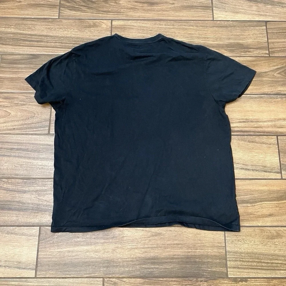 Polo Ralph Lauren T Shirt Mens XL Black Red Pony Classic Fit Cotton Tee